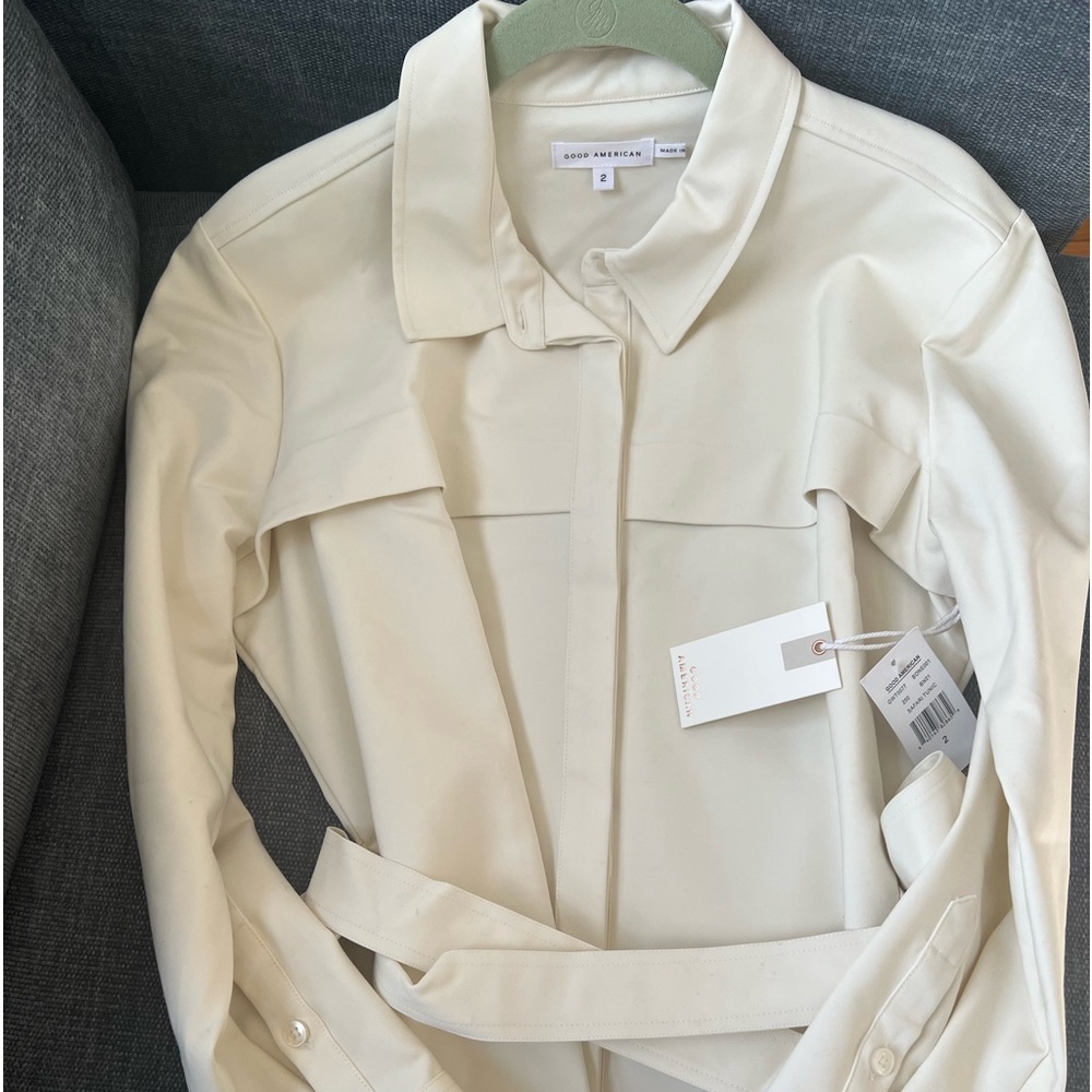 Good American Tunic- bone color